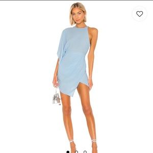REVOLVE Michael Costello Dress in Light Blue